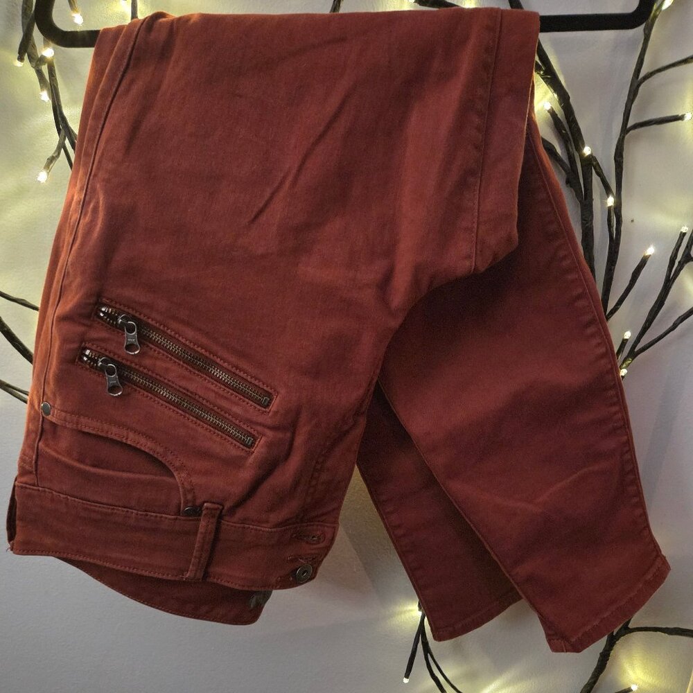 Torrid "Feel The Fit" - Super Soft Jeggings - Size 18R, Rust Color